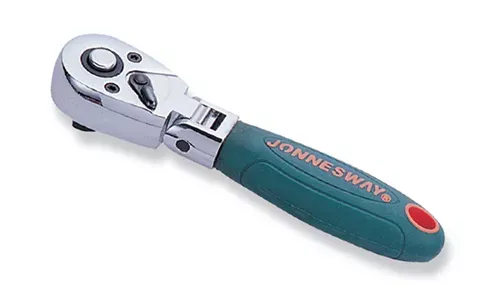 Трещотка короткая с шарниром 36 зубцов 1/4"DR 125мм R4202 Jonnesway 48439 купить в Екатеринбурге