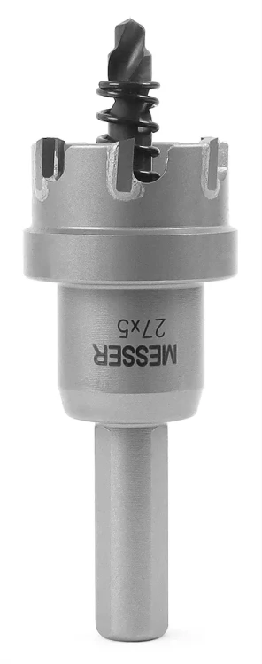 ТСТ коронка MESSER 27X5 с центрирующим сверлом и толкающей пружиной купить в Екатеринбурге