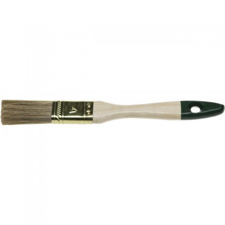Кисть плоская STAYER &quot;LASUR-STANDARD&quot;, смешанная (натуральная и искусственная) щетина, деревянная ручка, 20мм 01031-20 купить в Екатеринбурге