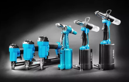 Степлер (скобозабиватель) пневматический для скоб тип 53F (10-22 мм) и тип 140 (10-14 мм) 3190 серия ПРОФЕССИОНАЛ купить в Екатеринбурге