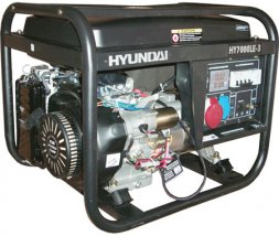 Бензогенератор Hyundai HY 7000LE-3