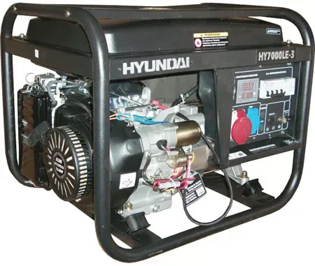 Бензогенератор Hyundai HY 7000LE-3 купить в Екатеринбурге