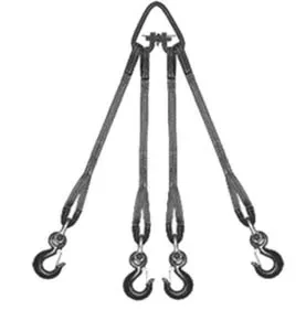 Строп текстильный четырехветвевой 4СТ 12.5 т L=2.5 м SF6 125 мм Звено РТ- 3 купить в Екатеринбурге
