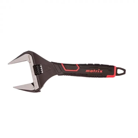 Ключ разводной Matrix тонкие губки фосфатированный двухкомпонентная рукоятка 300 мм 15579 купить в Екатеринбурге