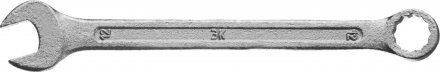 Ключ комбинированный гаечный ЗУБР &quot;СТАНДАРТ&quot;, оцинкованный, 12мм 27112-12 купить в Екатеринбурге