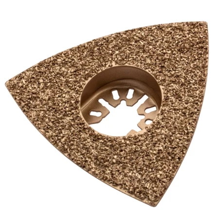 Насадка для МФИ шлифовальная дельтавидная Denzel 782323, HM, по плитке и дереву, 78 мм купить в Екатеринбурге