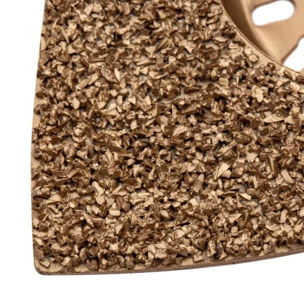 Насадка для МФИ шлифовальная дельтавидная Denzel 782323, HM, по плитке и дереву, 78 мм купить в Екатеринбурге