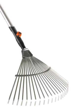 Комплект: Грабли веерные  + Рукоятка деревянная 130 см   GARDENA купить в Екатеринбурге