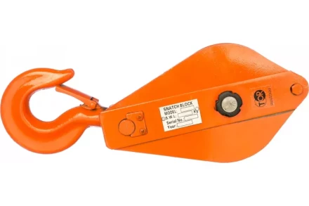 Блок монтажный однорольный с  крюком TOR HQG(L) K1-1,0 т с откидной щекой (S) 1048598 купить в Екатеринбурге