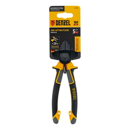 Бокорезы 160 мм Denzel 17781, трехкомпонентные рукоятки купить в Екатеринбурге