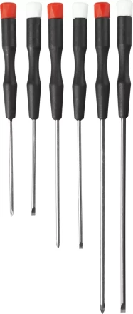 STAYER. Набор: Отвертки для точных работ с пластиковыми рукоятками и удлиненными стержнями 25570-H6_z01 купить в Екатеринбурге