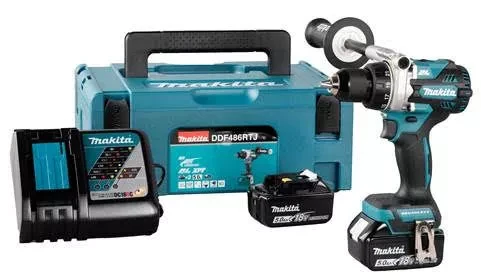 Аккумуляторная дрель-шуруповёрт Makita DDF486RTJ купить в Екатеринбурге