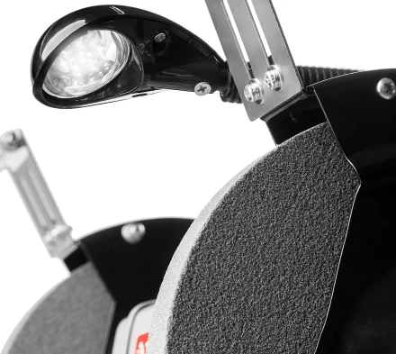 Станок точильный увеличенная мощность + лампа подсветки ЗТШМ-200-450 серия МАСТЕР купить в Екатеринбурге