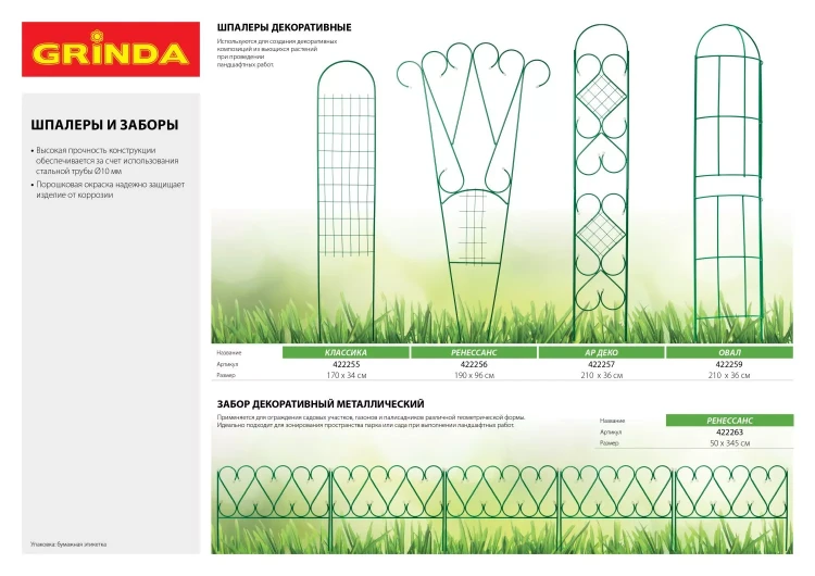 Сетка газонная Grinda против кротов, цвет черный, 1х10 м, ячейка 9х9 мм 422285 купить в Екатеринбурге