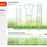 Сетка газонная Grinda против кротов, цвет черный, 1х10 м, ячейка 9х9 мм 422285 купить в Екатеринбурге