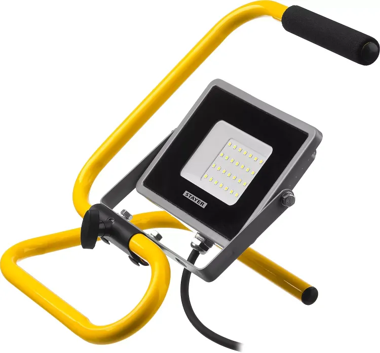 Прожектор LEDPro светодиодный, STAYER Profi 57135-30, переносной с подставкой, 30Вт 57135-30 купить в Екатеринбурге