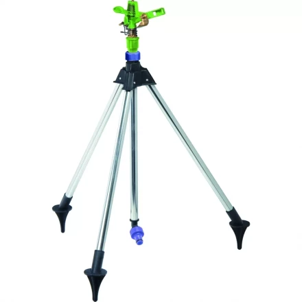 Разбрызгиватель латунный, импульсный, с регулир. угла гор. распыления до 26 м,  штатив  PALISAD 65418 купить в Екатеринбурге