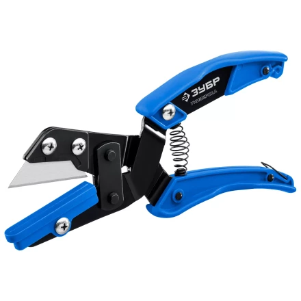 ЗУБР Универсал, для пластмассовых и резиновых профилей, угловые ножницы со сменным трапециевидным лезвием, Профессионал (23371) купить в Екатеринбурге