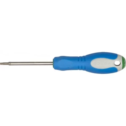 Отвертка ЗУБР, Cr-V сталь, трехкомпонентная рукоятка, цветовая индикация типа шлица, TORX №15, 75мм 25254-15-075 купить в Екатеринбурге