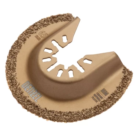 Насадка для МФИ режущая полукруг Denzel 782325, HM, по плитке, 63 мм купить в Екатеринбурге