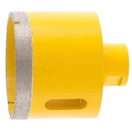 Сверло алмазное по керамограниту 75мм мокрое резание М14 DENZEL 72695 купить в Екатеринбурге