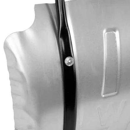 Движок для уборки снега оцинкованный, 750х420х1120 мм, усиленный, стальная рукоятка,Россия, Сибртех 61497 купить в Екатеринбурге