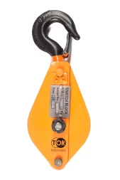 Блок монтажный однорольный с  крюком TOR HQG(L) K1-1,0 т с откидной щекой (T) 1048305