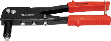 Заклепочник 250 мм заклепки 2,4-3,2-4,0-4,8 мм MATRIX 40524 купить в Екатеринбурге