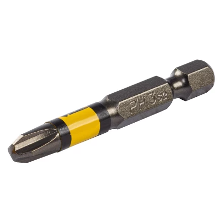 Набор бит комбинированный 3 шт., РН1, РН2, РН3, 50 мм, сталь S2 Denzel 11676 купить в Екатеринбурге