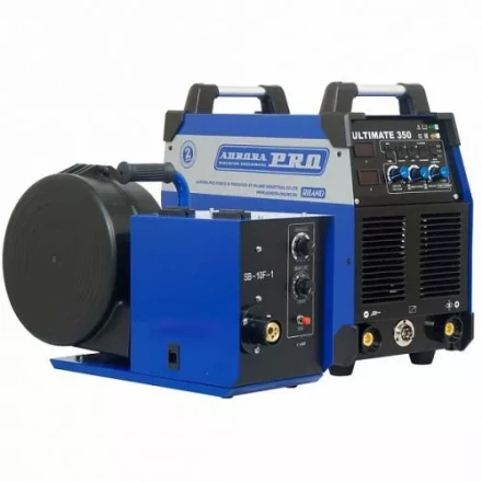 Инверторный сварочный полуавтомат ULTIMATE 350 IGBT с горелкой  подающий закрытый SB-10F пакет проводов  НАКС 2 штки Aurora-Pro купить в Екатеринбурге