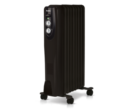 Маслянный радиатор обогреватель электрический BALLU Classic black BOH/CL-09BRN 2000 купить в Екатеринбурге