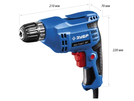 Дрель реверсивная ЗД-П421 ЭР серия ПРОФЕССИОНАЛ купить в Екатеринбурге