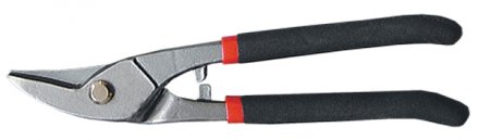 Ножницы по металлу, 225 мм, для фигурного реза, обливные рукоятки MATRIX 78317 купить в Екатеринбурге