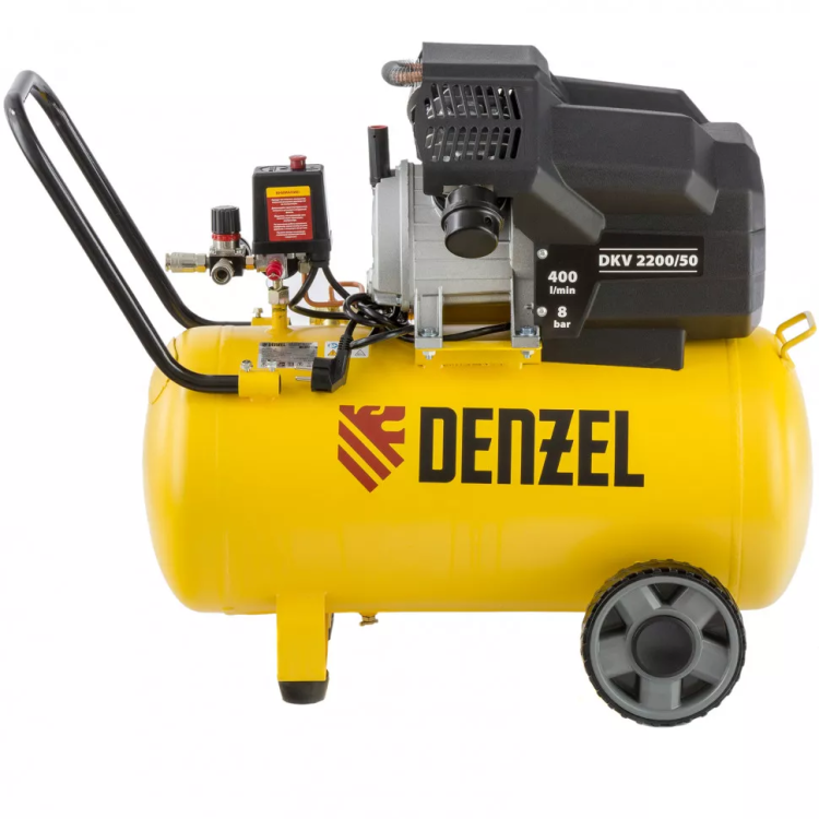 Компрессор воздушный Denzel DKV2200/50 Х-PRO 58083 купить в Екатеринбурге