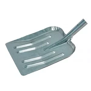 Лопата снеговая 380 х 370 мм без черенка стальная оцинкованная СИБРТЕХ Россия 61536 купить в Екатеринбурге