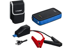 ЗУБР АПУ-800, 12 В, макс. 800 А, аккумуляторное пусковое устройство, Профессионал (59319)