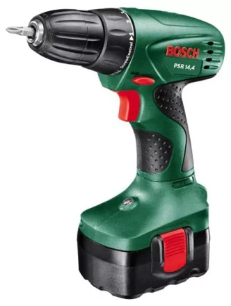 Аккумуляторная дрель BOSCH PSR 14,4-2 2 аккумулятора (0.603.951.G21) купить в Екатеринбурге