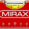 Уровень коробчатый MIRAX, 2 ампулы, крашеный, 600мм 34602-060_z02 купить в Екатеринбурге