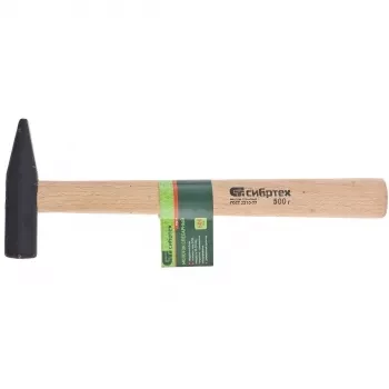 Молоток слесарный 500 г квадратный боек деревянная рукоятка СИБРТЕХ 10217 купить в Екатеринбурге