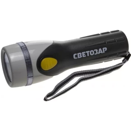 Фонарь СВЕТОЗАР &quot;UPITER&quot; ручной с пластмассовым корпусом и ремешком, ксеноновая лампа, 2xD SV-56375 купить в Екатеринбурге