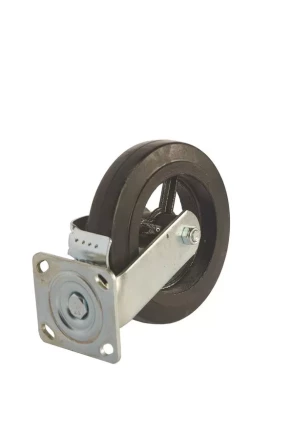 Колесо большегрузное поворотное SCdb 80 200 мм обрезиненное с тормозом (N) 1024162 купить в Екатеринбурге