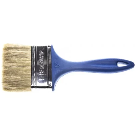 Кисть плоская STAYER &quot;UNIVERSAL-PROFI&quot;, светлая натуральная щетина, пластмассовая ручка, 100мм 01085-100_z01 купить в Екатеринбурге