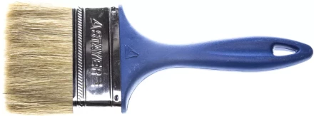 Кисть плоская STAYER &quot;UNIVERSAL-PROFI&quot;, светлая натуральная щетина, пластмассовая ручка, 100мм 01085-100_z01 купить в Екатеринбурге