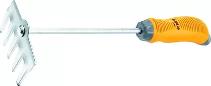 Грабли 5-зубые молибденовое покрытие 2-комп. рукоятка  PALISAD LUXE 61774 купить в Екатеринбурге