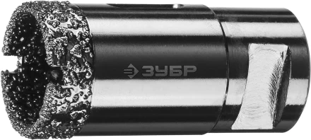 Алмазная коронка ЗУБР &quot;ПРОФЕССИОНАЛ&quot; универсальная для УШМ, сухое сверление, алмазы на вакуумной пайке,  посадка М14, d=29мм 29865-29 купить в Екатеринбурге