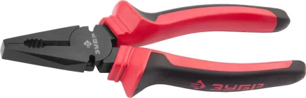 Плоскогубцы ЗУБР &quot;МАСТЕР&quot; комбинированные, маслобензостойкая рукоятка, покрытие оксидированное с полировкой, 180мм 22015-1-18_z01 купить в Екатеринбурге