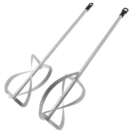 Комплект насадок для строительного миксера Denzel 84839, 2шт., 220х560 мм, оцинкованные, хвостовик HEX13 купить в Екатеринбурге