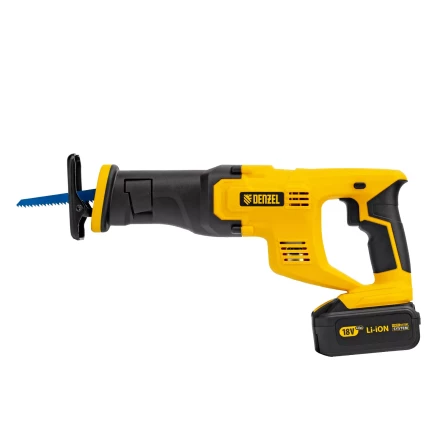 Пила сабельная аккумуляторная CRC-115, 18В Li-Ion Denzel 28465 купить в Екатеринбурге