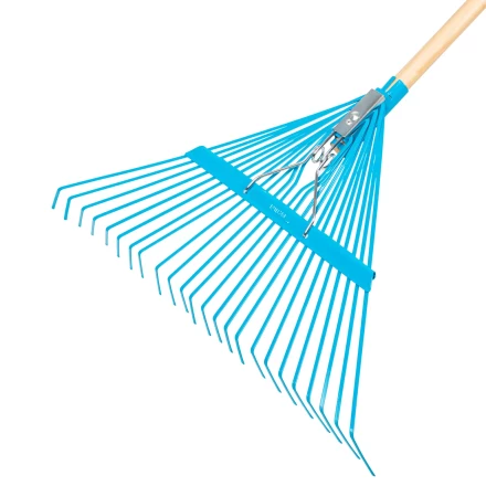 Грабли веерные стальные Palisad, 540 х 1450 мм, 24 плоских зуба, лакированный черенок, Luxe 617905 купить в Екатеринбурге