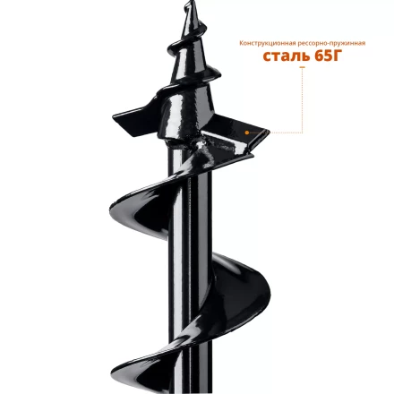 ЗУБР d 100 мм, грунт, шнек для мотобуров (7051-10) купить в Екатеринбурге